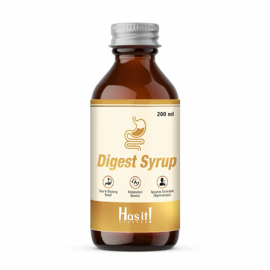 Has It Digest Syrup| Ayurvedic Digestive Health Syrup| Supports Gut Health & Healthy Digestion | 200 ml