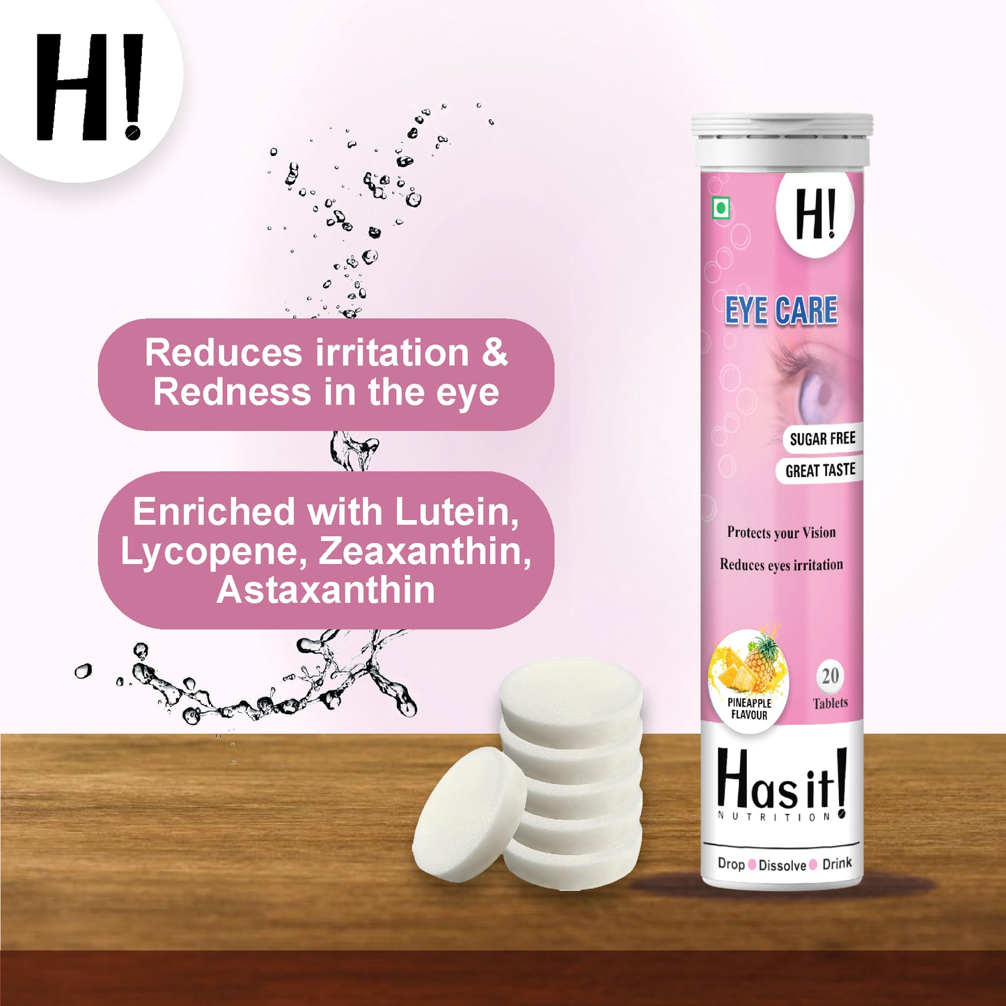 Eye Care | Has It Effervescent Tablets