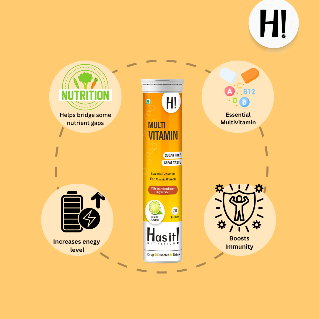 Has It| Multivitamins Effervescent Tablets | Every essential multivitamin