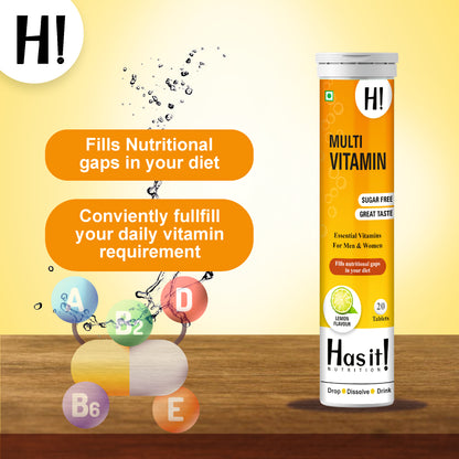 Has It| Multivitamins Effervescent Tablets | Every essential multivitamin