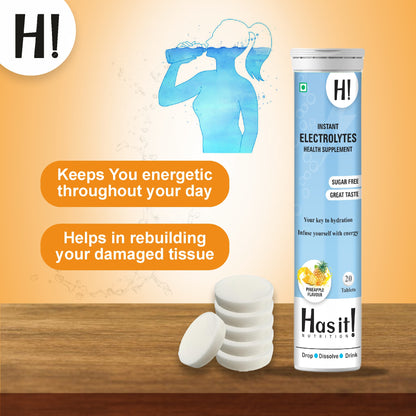 Electrolytes| Has It Effervescent tablets