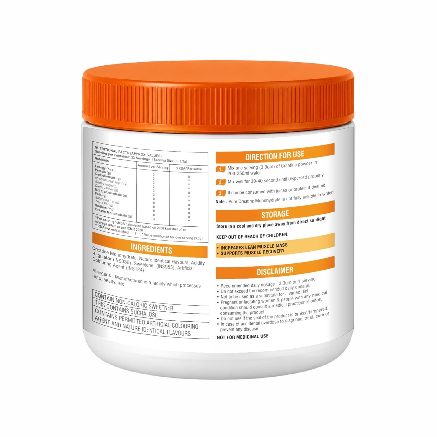 Has it Creatine