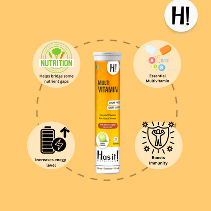 Has It| Multivitamins Effervescent Tablets | Every essential multivitamin