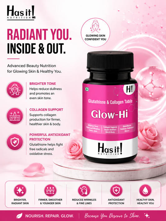 Glow Hi | Bottle of 60 tablets